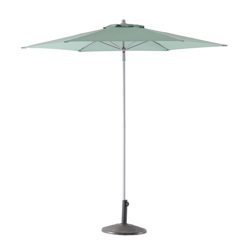Parasol droit rond Anzio - Diam. 230 cm - Vert sauge
