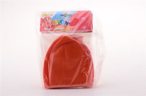 Megaballon 36 pouces cristal orange par 5 pièces