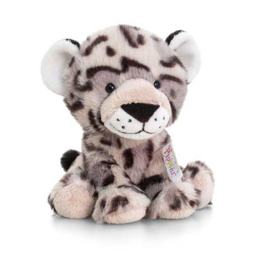 Keel Pippins Snow Leopard Soft Toy 14cm