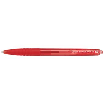 Stylo à bille Pilot Pen Super Grip G Rouge