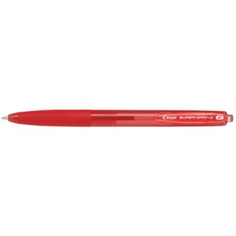 Stylo à bille Pilot Pen Super Grip G Rouge