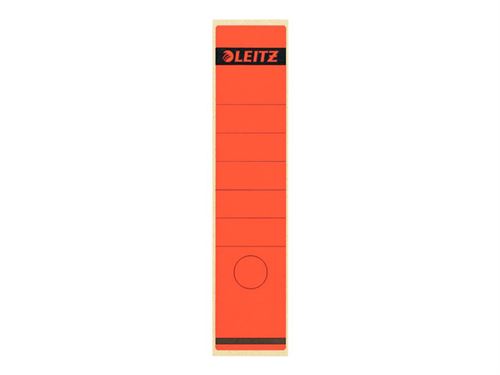 Leitz - Auto-adhésif - rouge - 61 x 285 mm 10 unités étiquettes de tranche