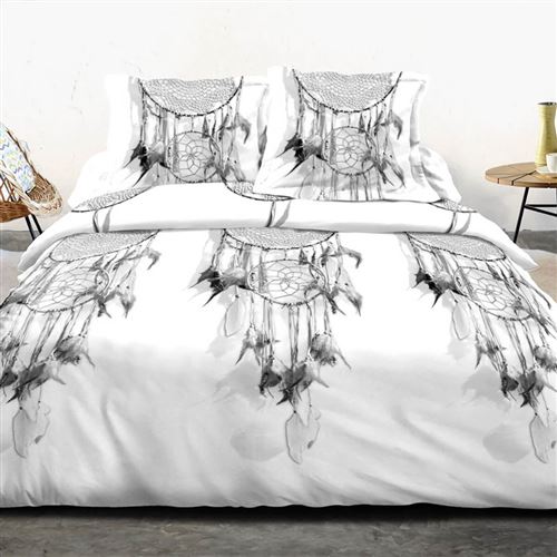 Parure de draps Dream - 160x200cm, Blanc