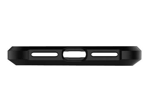 Spigen Tough Armor - Achterzijde behuizing voor mobiele telefoon - polycarbonaat, thermoplastic polyurethaan (TPU) - staalgrijs - voor Apple iPhone XS Max