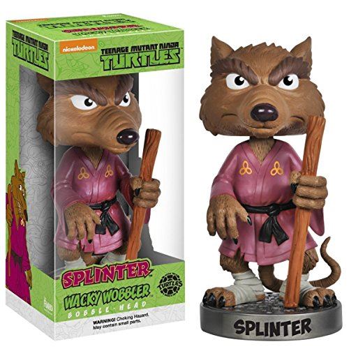 Figurine TMNT - Wacky Wobbler Splinter 18cm