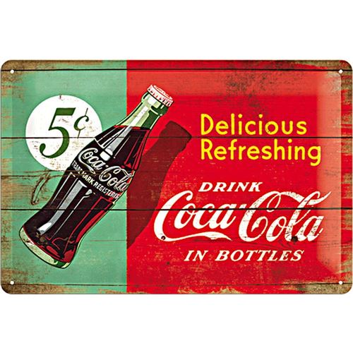 Coca Cola delicious Refreshing - 20 x 30 cm