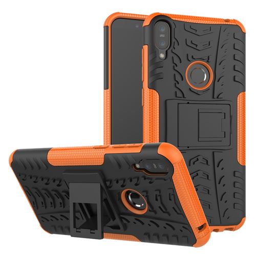 Asus Zenfone Max Pro M1 ZB601KL Anti Choc Orange Coque Housse Etui Antichoc hfs-house®
