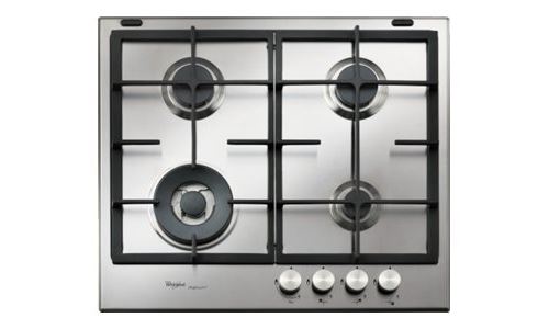 Whirlpool Absolute GMF 6422/IXL - Table de cuisson au gaz - 4 plaques de cuisson - Niche - largeur : 56 cm - profondeur : 48 cm - iXelium inox