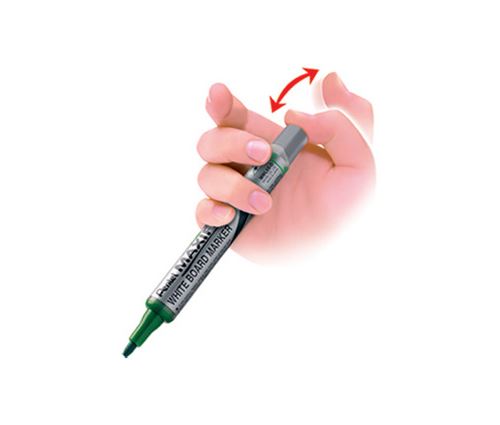 Pentel Marqueur pour tableau blanc Maxiflo Flex-Feel, kit