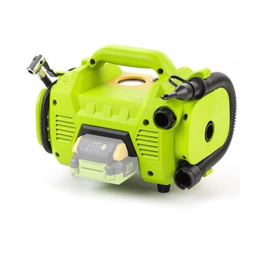 Joom Octopia Compresseur Sans Fil - Fieldmann - 20V - 10,3 Bar - 235 L/Min - Batterie Et Chargeur Non Inclus Noir - Image 3