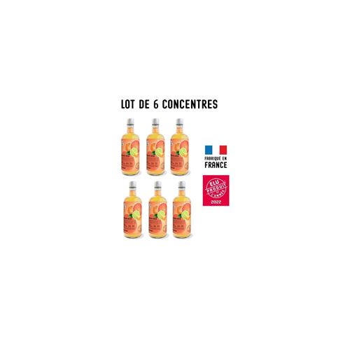 MYSODA - Lot de 6 Concentrés saveur Agrumes 685ml