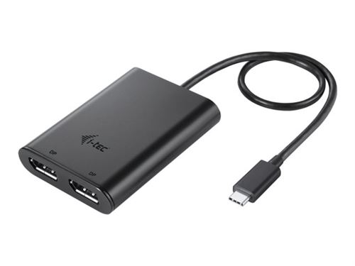 i-Tec - Station d'accueil - USB-C / USB4 / Thunderbolt 3 / Thunderbolt 4 - 2 x DP - Europe