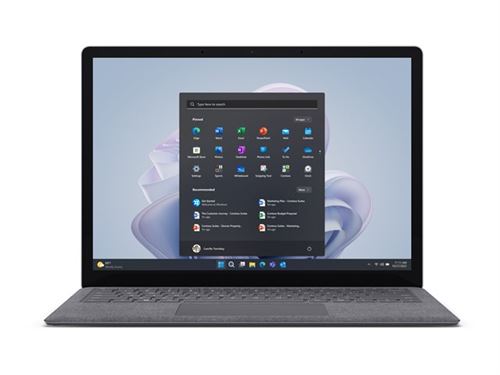 Microsoft Surface Laptop 5 For Business - Intel Core i7 1265U / 3.6 Ghz - Evo - Win 10 Pro - Iris Xe Graphics - 16 Go Ram - 256 Go SSD - 13.5" Écran Tactile 2256 X 1504 - Wi-Fi 6 - Platine