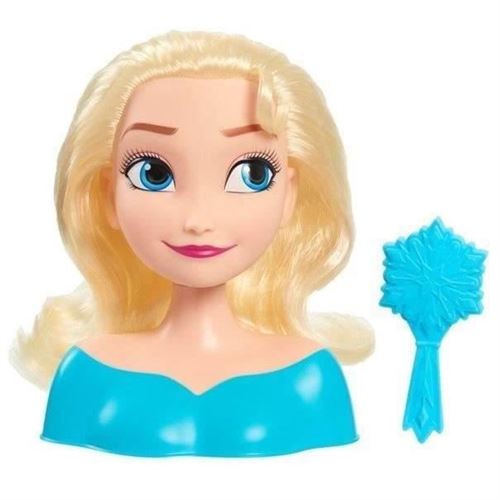 DISNEY FROZEN - Tete a coiffer Princesse Elsa - La Reine des Neiges II - Avec accessoires