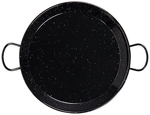 Poêle 2 Anses La plat Acier maillé 38 cm-Noir