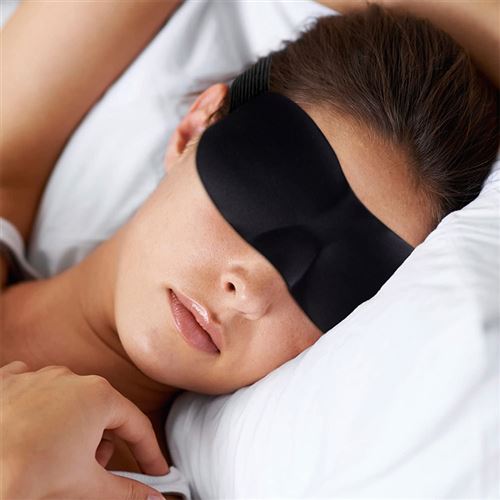 SHOP-STORY - Masque de nuit 3D ultra confortable pour profiter d'un sommeil  paisible - Masque de sommeil - Achat & prix