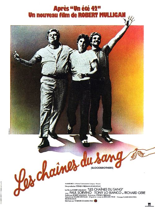 Les Chaînes du sang - Bloodbrothers - 1978 - Richard Gere - 40x60cm - Affiche Originale Exploitation