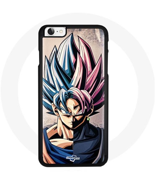 Coque Iphone SE Dragon Ball Goku Blue Maniacase