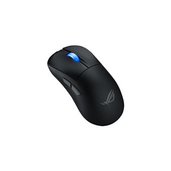 ASUS ROG Keris II Ace - Souris - pour droitiers - optique - 7 boutons - filaire, sans fil - USB, Bluetooth 5.1, 2.4 GHz - récepteur sans fil USB ROG Omni - noir