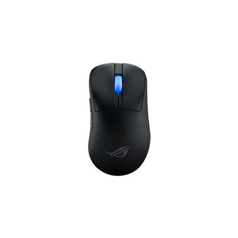 ASUS ROG Keris II Ace - Souris - pour droitiers - optique - 7 boutons - filaire, sans fil - USB, Bluetooth 5.1, 2.4 GHz - récepteur sans fil USB ROG Omni - noir