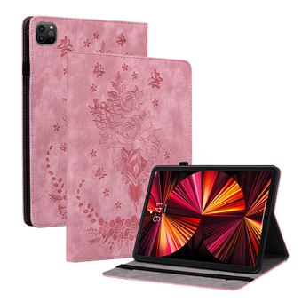 Étui De Protection Puffy Pour IPad 11" (Air/Pro) - Motif Cerises Mignon, Dimensions 270x195x15mm, Fermeture éclair