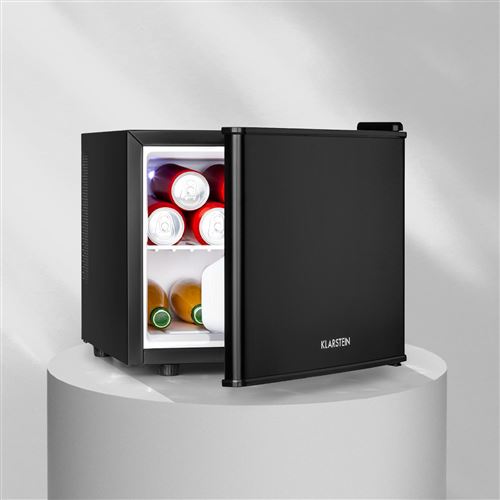 Mini Réfrigérateur Cachette Secrète 2 Niveaux 17 L 26 Db Thermoélectrique - Noir