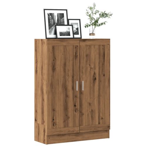 VIDAXL - Bibliothèque - Chêne Artisanal - 82,5x30,5x115 cm - Image 3