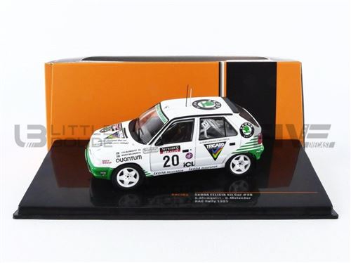 Voiture Miniature de Collection IXO 1-43 - SKODA Felicia Kit Car - RAC Rallye 1995 - Grey - RAC363