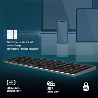Clavier Sans Fil Multi-Dispositifs Pour Macbook, Clavier Bluetooth