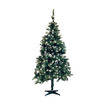 Sapin de noel artificiel vert pointes blanches - 2.10m Christmas Day 4179 - 1