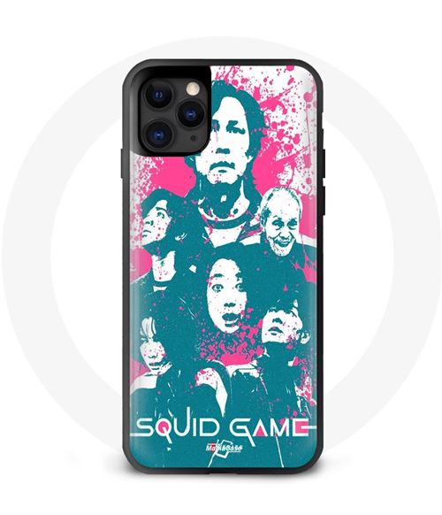 Coque Iphone 13 pro max Squid Game dessin Maniacase