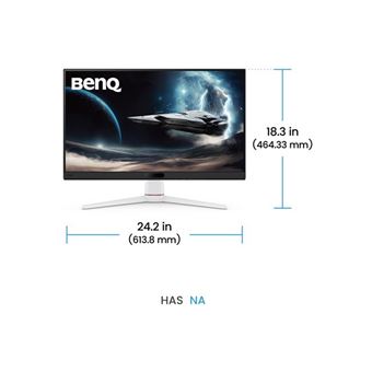BenQ Mobiuz EX271 - Écran LED - jeux - 27" - 1920 x 1080 Full HD (1080p) @ 180 Hz - IPS - 400 cd/m² - 1000:1 - DisplayHDR 400 - 1 ms - 2xHDMI, DisplayPort, USB-C - haut-parleurs
