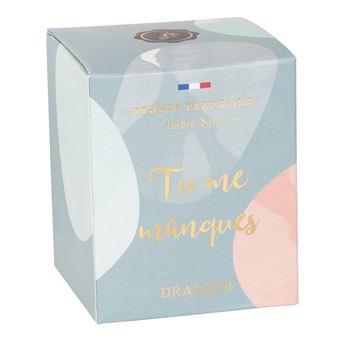 Bougie Cadeau - Tu Me Manques - Draeger Paris