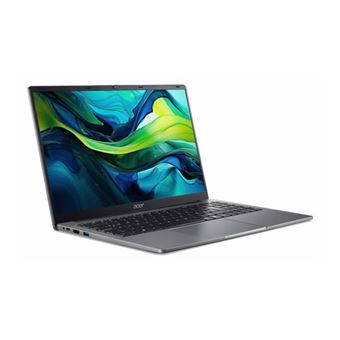 Acer Aspire Lite 15 AL15-32P - Intel Celeron - N4500 / jusqu'à 2.8 GHz - Win 11 Home in S mode - UHD Graphics - 4 Go RAM - 128 Go eMMC - 15.6" IPS 1920 x 1080 (Full HD) - Wi-Fi 5 - gris acier - clavier : Suisse Allemand