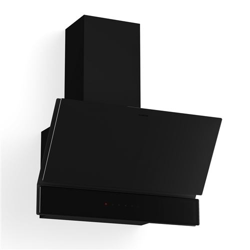 Klarstein Velaire Hotte Aspirante 60 Cm 820 M³/H Led Classe A++ Commandes Tactile Évacuation/Recyclage Noir