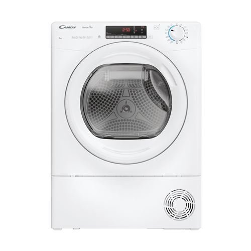 CANDY S&egrave;che-linge Smart Pro CRO4 H7A2TE-S Pose libre Charge avant 7 kg Blanc