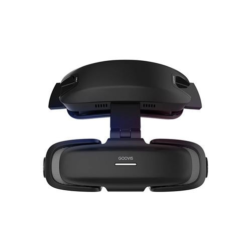 Lunettes GOOVIS Art noir - XR Head Mounted Display - Affichage XR avec lentilles ASPH et double écran Micro-OLED 1080p