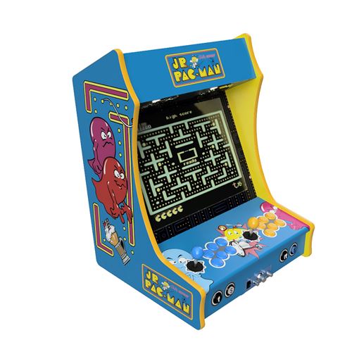 Fabulous Arcade - Borne Arcade Format Bartop Ecran 19 Haut de Gamme Joystiks Boutons SANWA Modéle JR PAC