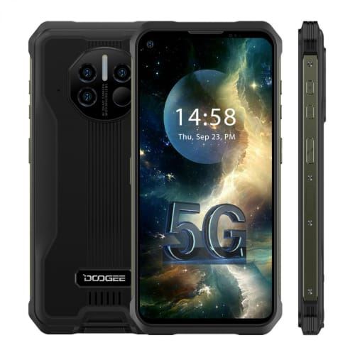 Smartphone DOOGEE V10 2021 6.39 Pouces HD LCD Octa Core 8Go 128Go Android 11.0 Noir