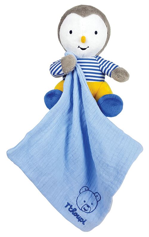 Non Communiqué Bleu Jemini T'choupi Baby - Mini Doudou 15 Cm Avec Doudou 34 Cm