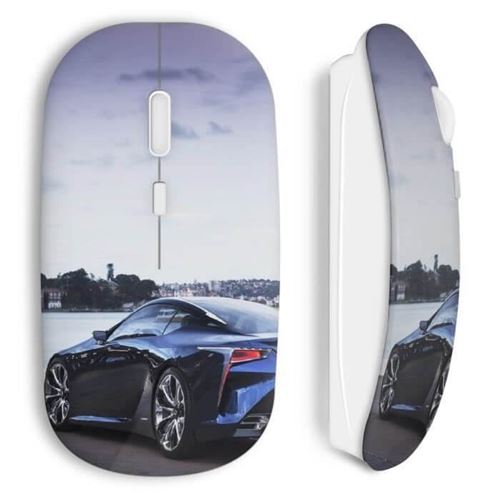 Souris Sans Fil Voiture De Luxe bleu Maniacase
