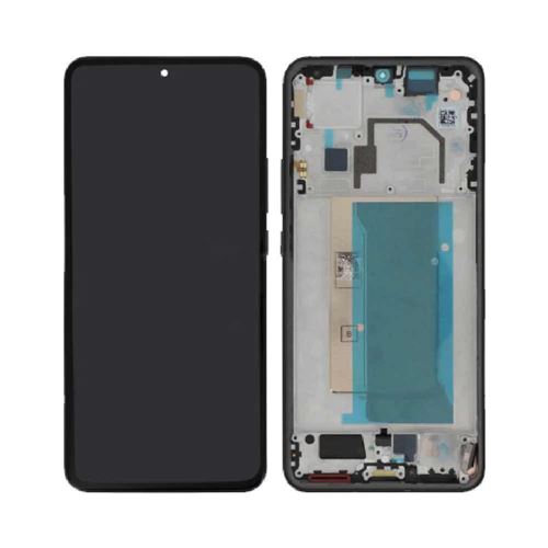 Ecran LCD et Vitre Tactile Avec Châssis Noir pour Xiaomi 13T/13T Pro (Original Pulled)