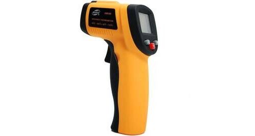 Non Communiqué Thermomètre Infrarouge Pistolet Laser Électronique Sans Contact Max 550°C