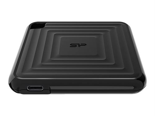 SILICON POWER PC60 - SSD - 480 GB - extern (draagbaar) - USB 3.2 Gen 2 - zwart