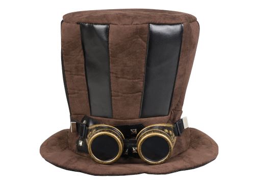 Boland chapeau steampunk taille unique marron