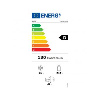 SMEG Réfrigérateur 1 porte FAB 28 L DUJ 5