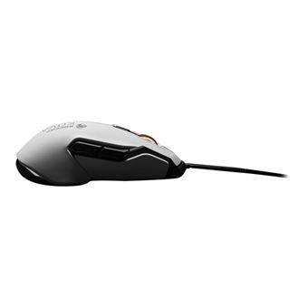 ROCCAT KOVA AIMO - Souris - droitiers et gauchers - optique - filaire - USB - blanc