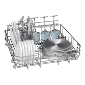 Siemens iQ500 SC76M542EU - Lave-vaisselle - intégrable - Niche - largeur : 56 cm - profondeur : 50 cm - hauteur : 60 cm - acier inoxydable