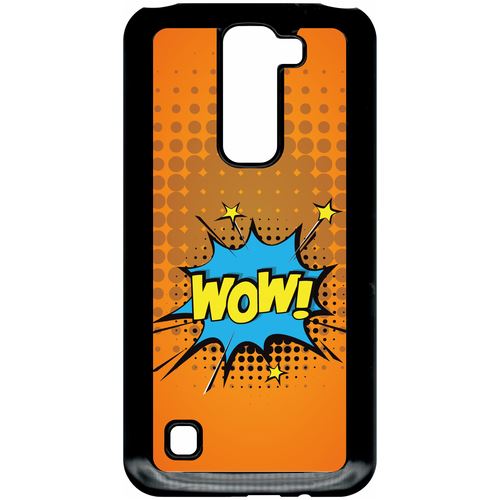 Coque Lg K7 Modele X220 Wow Fond Orange