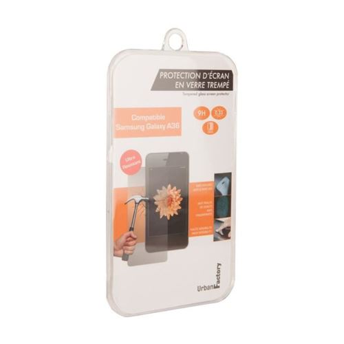 Urban Factory Screen Cover tempered glass Galaxy A36 - Schermbeschermer - voor Samsung Galaxy A3 (2016)